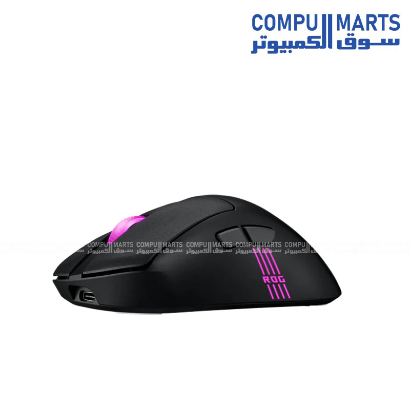 ASUS ROG Keris II Origin Wireless Gaming Mouse – 8000Hz, Tri-Mode Connectivity - Image 6