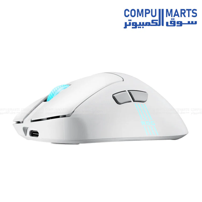 ASUS ROG Keris II Origin Wireless Gaming Mouse – 8000Hz, Tri-Mode Connectivity - Image 8
