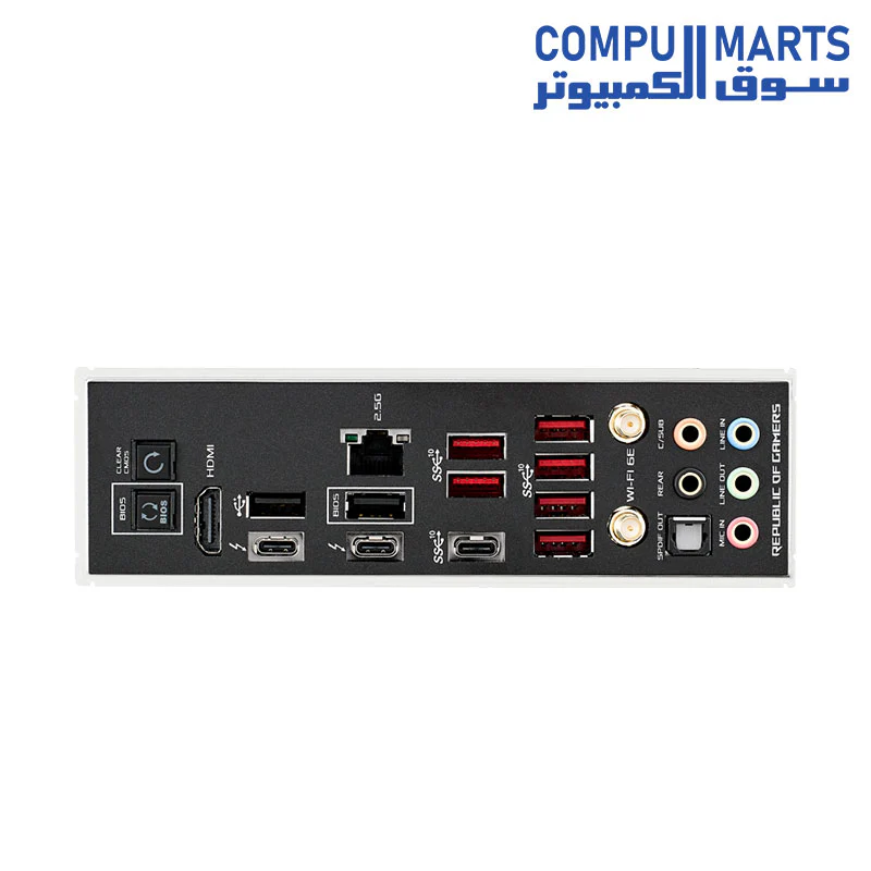 ASUS ROG MAXIMUS Z690 HERO Motherboard with 20+1 power stages, DDR5, Five M.2, USB 3.2 Gen 2x2 front-panel connector, Dual Thunderbolt 4, PCIe 5.0, Onboard WiFi 6E and Aura Sync RGB lighting - intel - Image 3