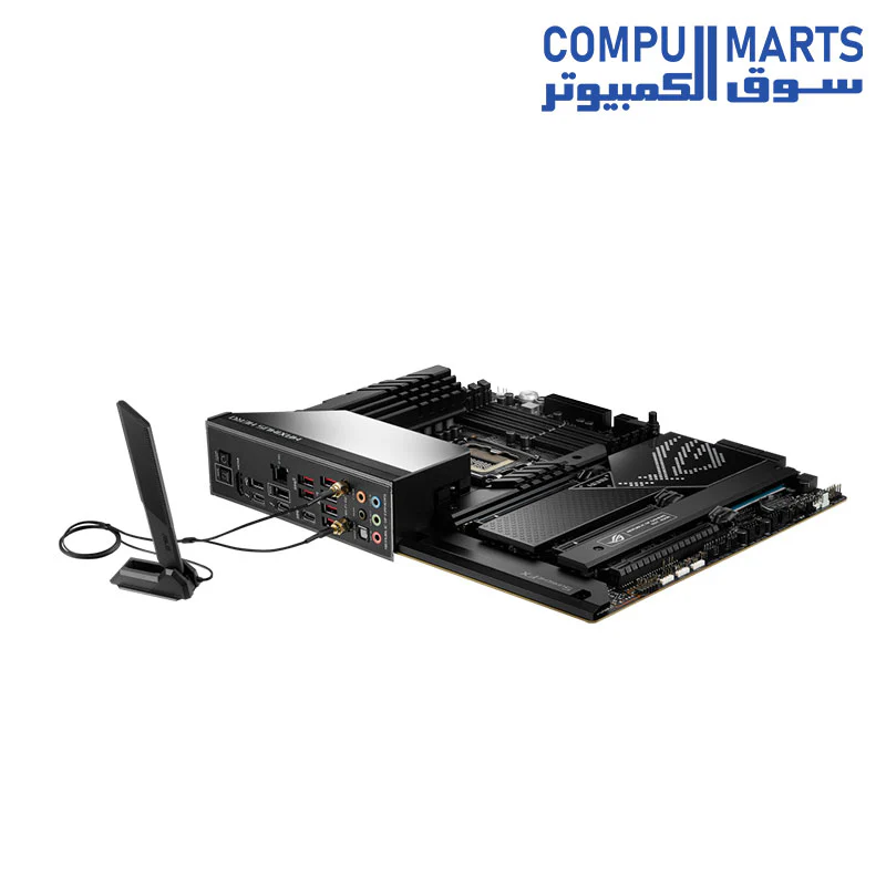 ASUS ROG MAXIMUS Z690 HERO Motherboard with 20+1 power stages, DDR5, Five M.2, USB 3.2 Gen 2x2 front-panel connector, Dual Thunderbolt 4, PCIe 5.0, Onboard WiFi 6E and Aura Sync RGB lighting - intel - Image 4