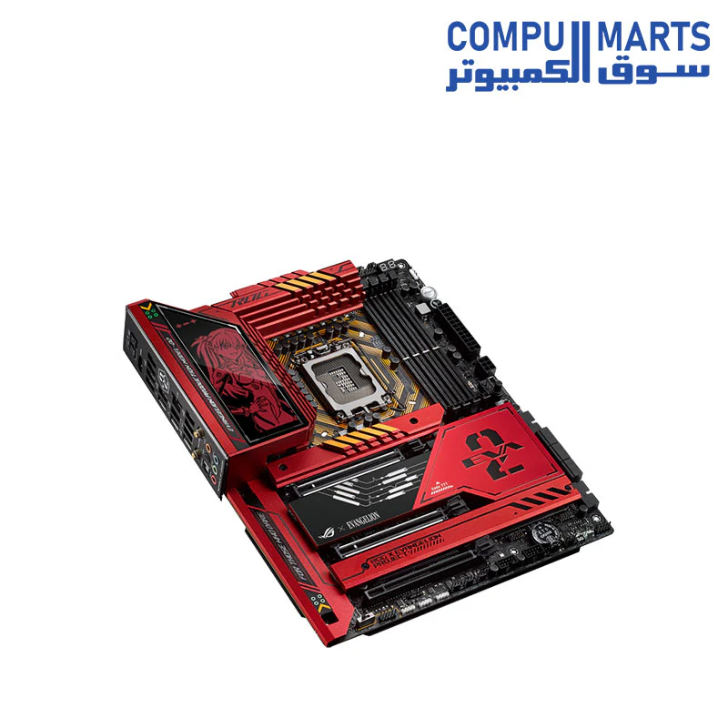 ASUS ROG Maximus Z790 Hero EVA-02 Edition Intel LGA 1700 ATX DDR5, 5X M.2 Slots,PCIe 5.0 x16 with Q-Release,Wi-Fi 6E, 2xThunderbolt 4, USB 20G Type-C Front-Panel Gaming Motherboard - Image 4