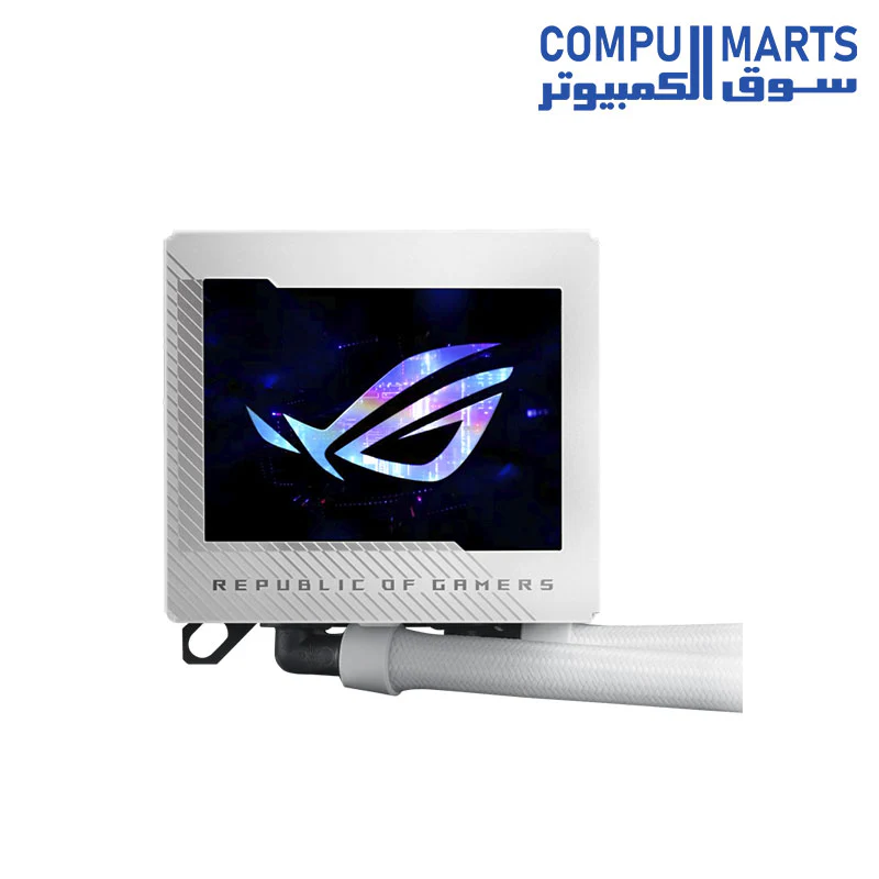 Asus ROG RYUJIN III 360 AIO Liquid CPU Cooler with 3.5" LCD Display ARGB - Image 7