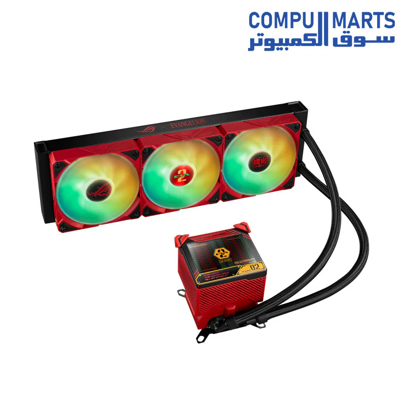ASUS ROG RYUJIN III 360 ARGB EVA-02 EDITION Liquid Cooler - Image 3