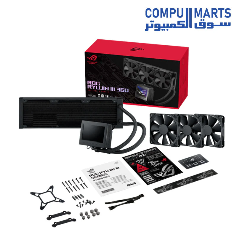 ASUS ROG RYUJIN III 360 Liquid CPU Cooler With 3.5" Full Color - Image 4