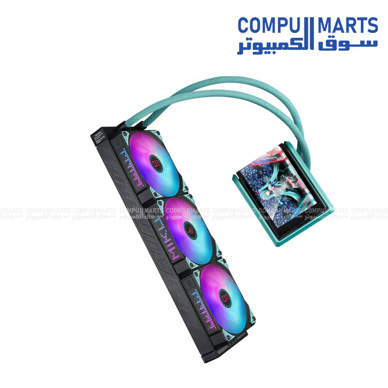 ASUS ROG RYUO IV 360 ARGB Hatsune Miku Edition CPU Liquid Cooler - Image 4