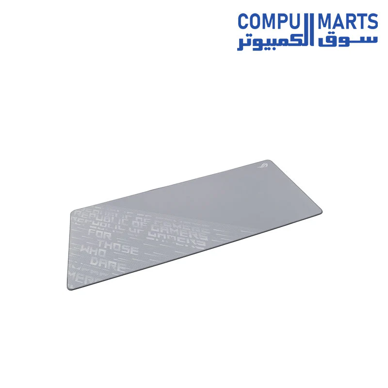 ASUS  ROG Scabbard II Arctic Gray XXL  gaming mouse pad with a water - Image 2