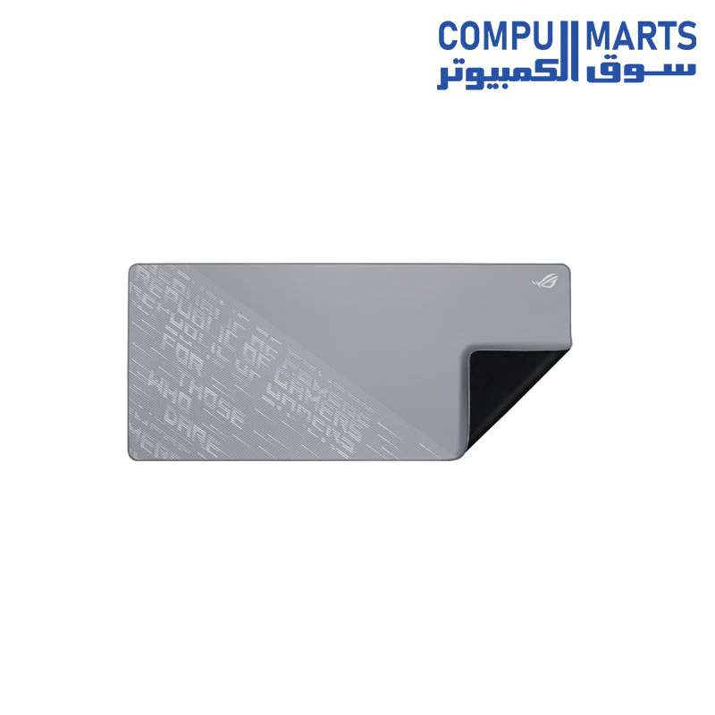 ASUS  ROG Scabbard II Arctic Gray XXL  gaming mouse pad with a water - Image 4