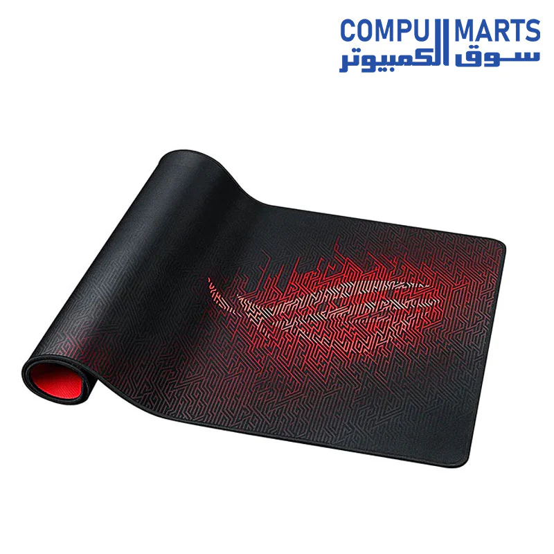 Mouse Pad ASUS ROG Sheath Extended Gaming - Ultra-Smooth Surface for Pixel-Precise Mouse Control | Durable Anti-Fray Stitching | Non-Slip Rubber Base | Light & Portable, BLACK - Image 4