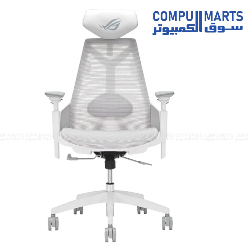 ASUS ROG SL400C Destrier Core Gaming Chair – 3D 360° Armrests, Synchro-Tilt 90/112/125°, 136KG Max Load - Image 2