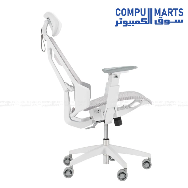 ASUS ROG SL400C Destrier Core Gaming Chair – 3D 360° Armrests, Synchro-Tilt 90/112/125°, 136KG Max Load - Image 5