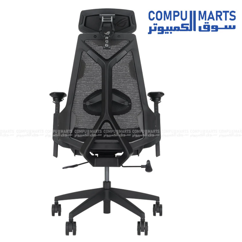 ASUS ROG SL400C Destrier Core Gaming Chair – 3D 360° Armrests, Synchro-Tilt 90/112/125°, 136KG Max Load - Image 6