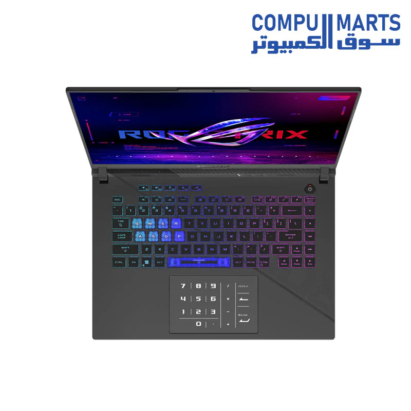 LAPTOP ASUS G614JIR-N3009W-90NR0IG5-M00180-ROG Strix G16- i9 -14900HX - DDR5 16GB-1TB SSD -RTX 4070-8GB GDDR6-16" FHD+ 165Hz- Win 11-ROG Backpack - Image 2