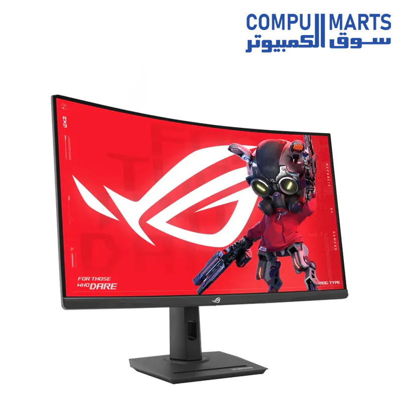 ASUS ROG Strix 27” 1440P USB-C Curved HDR Gaming Monitor (XG27WCMS) - QHD, 280Hz, 1ms - Image 2