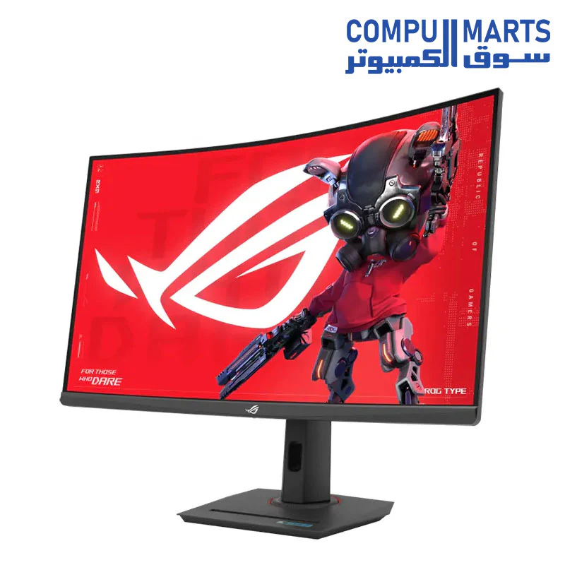 ASUS ROG Strix 27” 1440P USB-C Curved HDR Gaming Monitor (XG27WCMS) - QHD, 280Hz, 1ms - Image 3