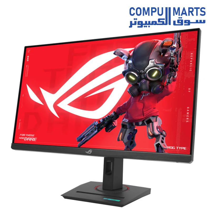 ASUS ROG Strix 27” 4K HDR USB-C Gaming Monitor (XG27UCG) – UHD (3840x2160) Dual Mode (4K 160Hz or FHD 320Hz), 1ms, Fast IPS, Extreme Low Motion Blur Sync, G-SYNC Compatible, AI Gaming - Image 2