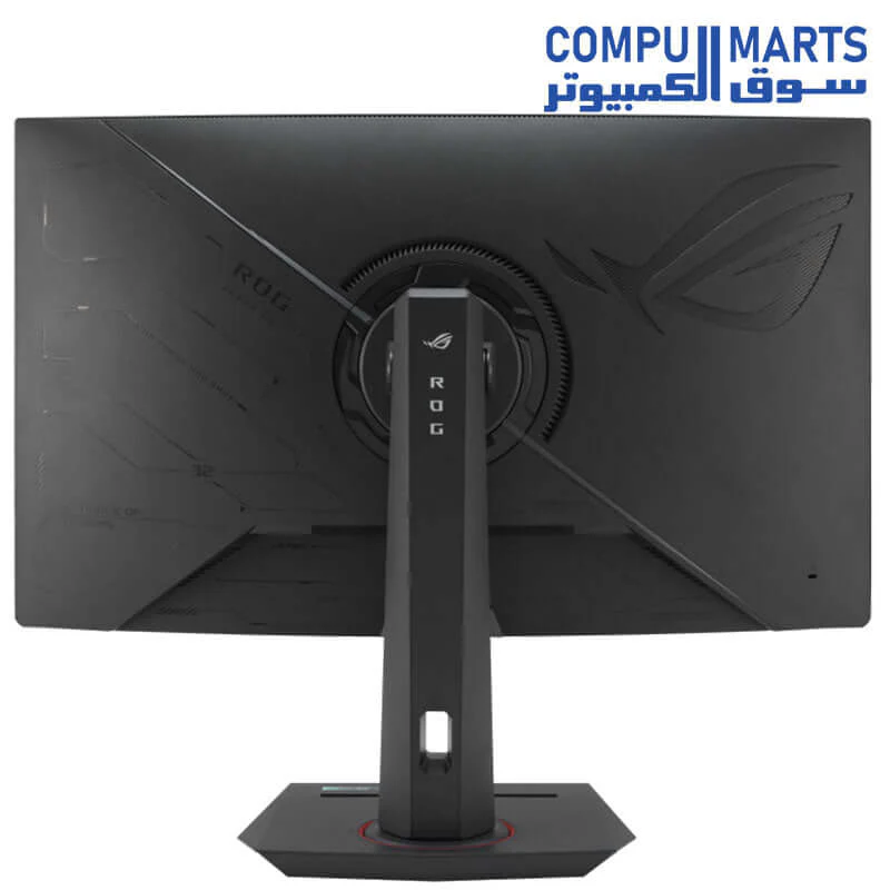ASUS ROG Strix 32” 1440P USB-C Curved HDR400 Gaming Monitor (XG32WCMS) - QHD (2560x1440), 280Hz, 1ms, Fast VA, Extreme Low Motion Blur Sync, DisplayWidget, Tripod Socket, AI Gaming, 3 yr Warranty - Image 4