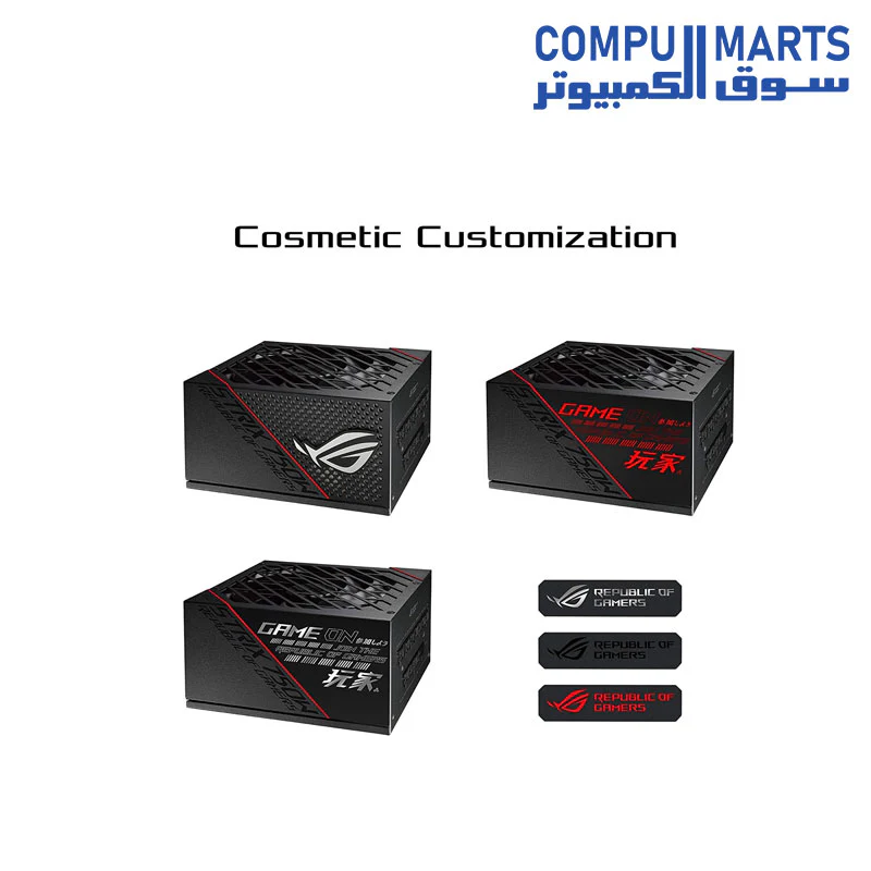 ASUS ROG Strix 750G Fully Modular 80 Plus Gold 750W ATX Power Supply with 0dB Axial Tech Fan - Image 3
