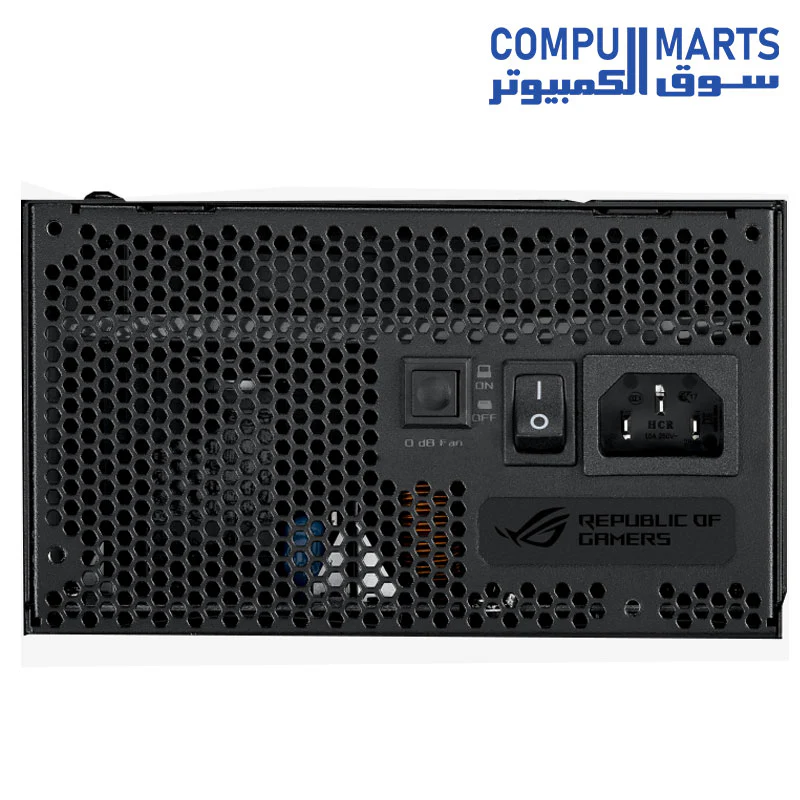 ASUS ROG Strix 750G Fully Modular 80 Plus Gold 750W ATX Power Supply with 0dB Axial Tech Fan - Image 6