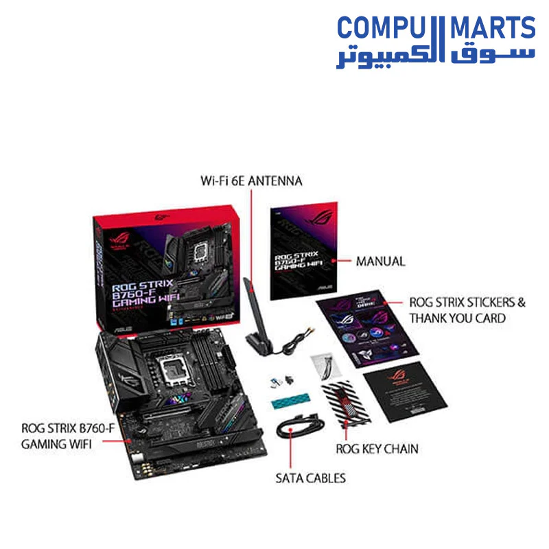Asus ROG Strix B760-F Gaming WIFI Motherboard - Image 3