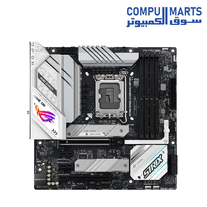 ASUS ROG Strix B760-G Gaming WiFi D4, LGA 1700, 4 x DIMM DDR4, 1 x Display Port, 1 x HDMI - Image 2