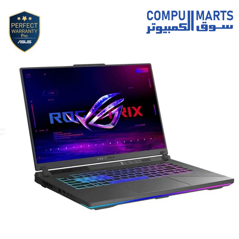 Asus ROG Strix G16 G614FR-G4032W 90NR0NK8-M008B0 Gaming Laptop- AMD R9 9955HX- 32GB RAM- 1TB SSD- 16” 2.5K 240Hz- RTX 5070Ti 12GB-Win11 - Image 2