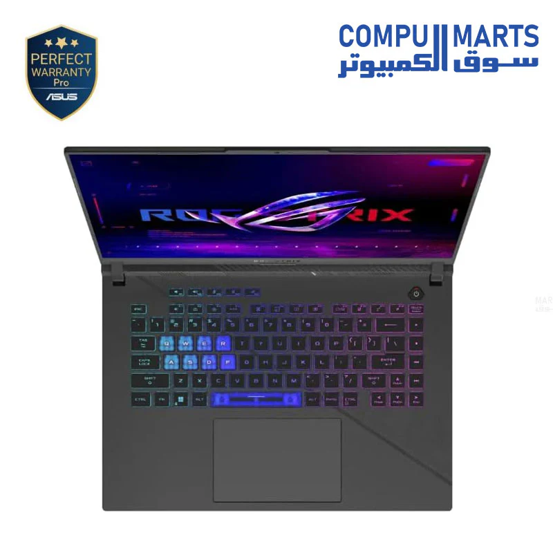 Asus ROG Strix G16 G614FR-G4032W 90NR0NK8-M008B0 Gaming Laptop- AMD R9 9955HX- 32GB RAM- 1TB SSD- 16” 2.5K 240Hz- RTX 5070Ti 12GB-Win11 - Image 3