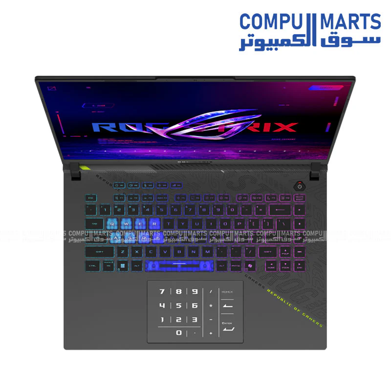 ASUS ROG Strix G16 G614PH-RV161W – Ryzen 9 8940HX – 16GB RAM – 1TB NVMe SSD – RTX 5050 8GB – 16" FHD+ 165Hz IPS – Win11 - Image 2