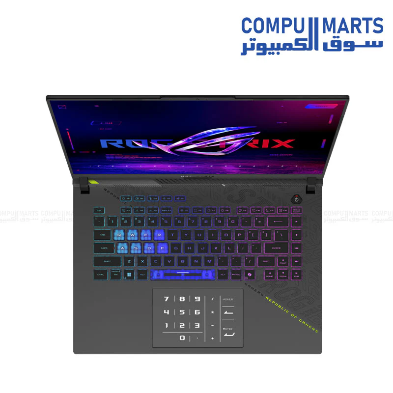 ASUS ROG Strix G16 Ryzen 9 8940HX - RTX 5070 Ti 12GB - 32GB RAM - 1TB SSD - 16″ 165Hz WUXGA - WIN 11 - Image 3
