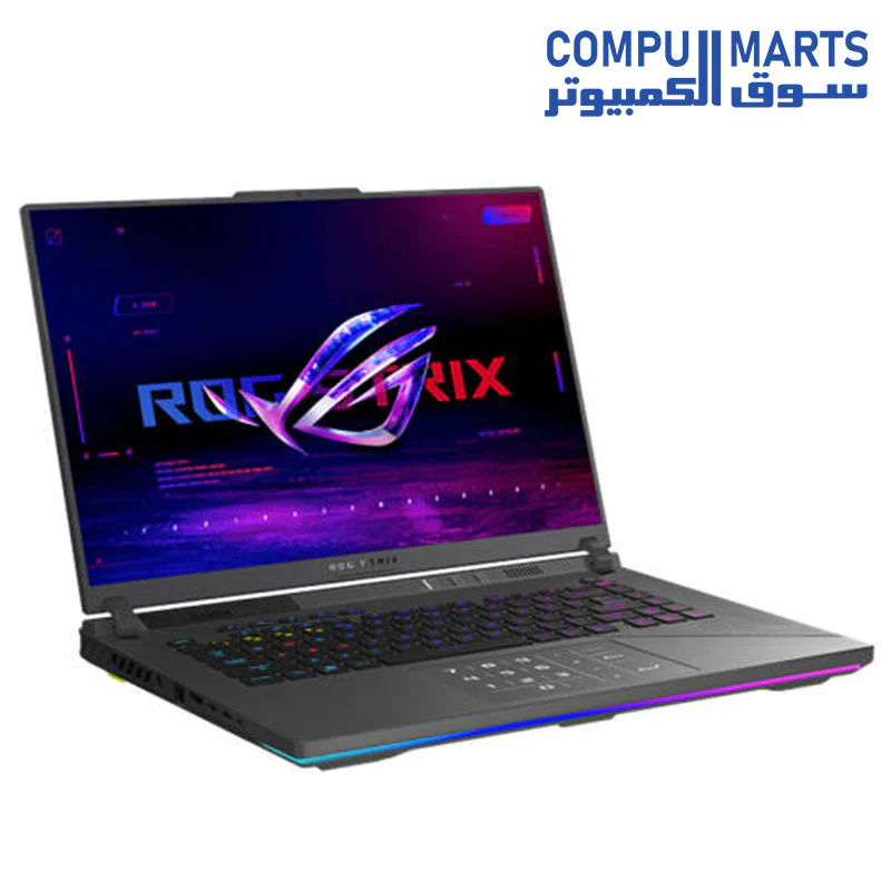 ASUS ROG STRIX G16  Laptop, Intel Core i9 14900HX, 16GB RAM, 1TB SSD 8GB NVIDIA RTX 4060, 16" WUXGA 165Hz Nebula Display, RGB Backlit ENG-ARB K/B, Win11 Home, Gray - Image 2