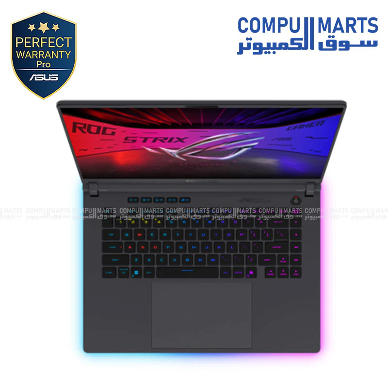 ASUS ROG Strix G16 G615LW-G321W Gaming Laptop – Intel Core Ultra 9 275HX, RTX 5080 16GB, 32GB DDR5, 1TB SSD, 16” FHD+ 165Hz, Windows 11 Home - Image 3