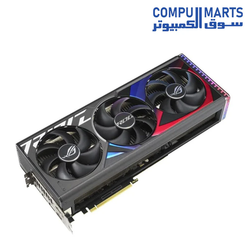 ASUS ROG Strix GeForce RTX 4080 OC Edition Gaming Graphics Card - Image 3