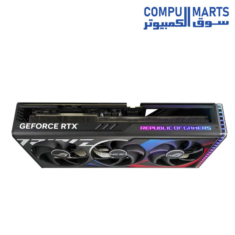 ASUS ROG Strix GeForce RTX 4080 OC Edition Gaming Graphics Card - Image 4