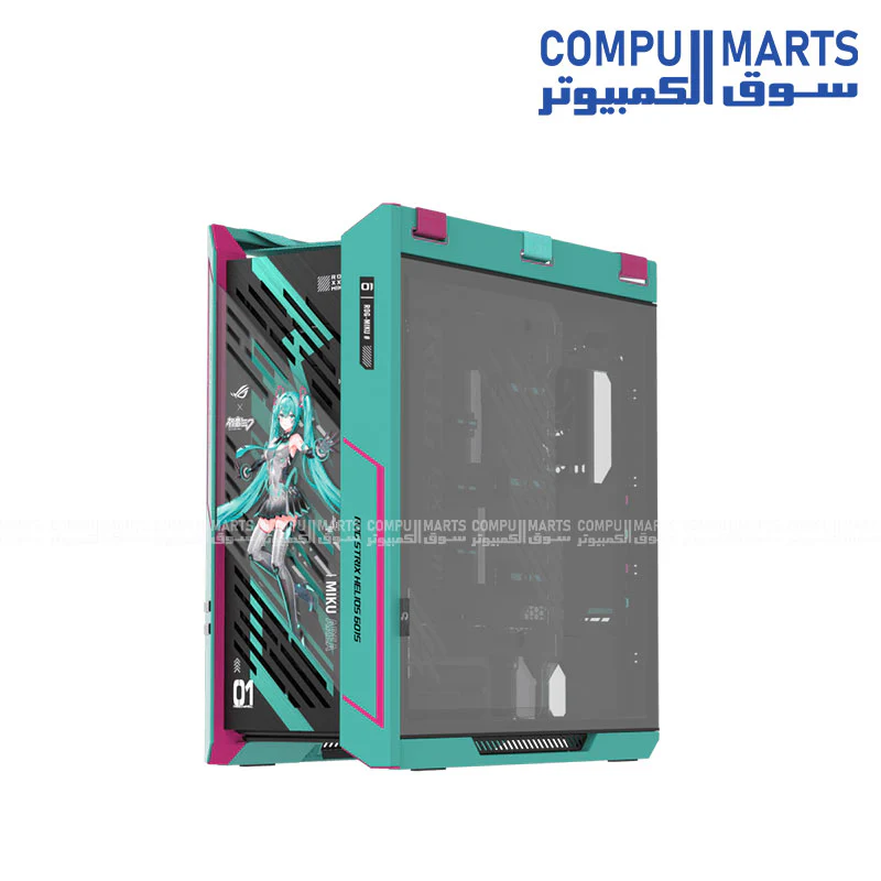 ASUS ROG Strix Helios II GX601S Mid-Tower Gaming Case – EATX Support, Tempered Glass, Pre-Installed 4 Fans, ARGB Lighting - Image 12