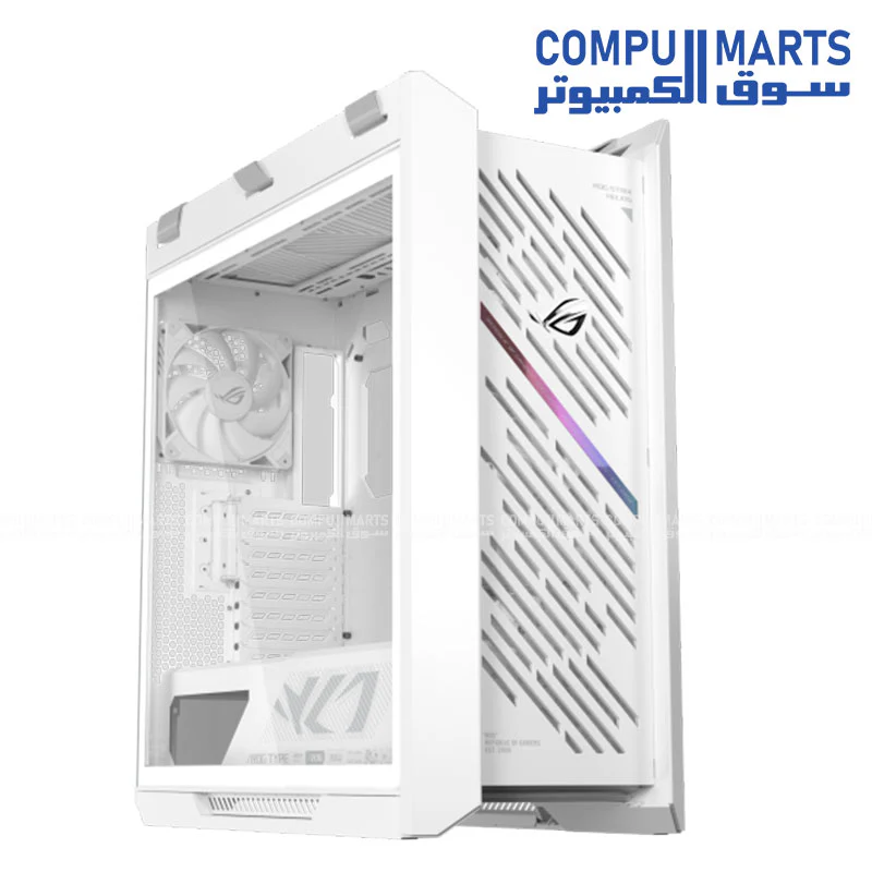 ASUS ROG Strix Helios II GX601S Mid-Tower Gaming Case – EATX Support, Tempered Glass, Pre-Installed 4 Fans, ARGB Lighting - Image 2