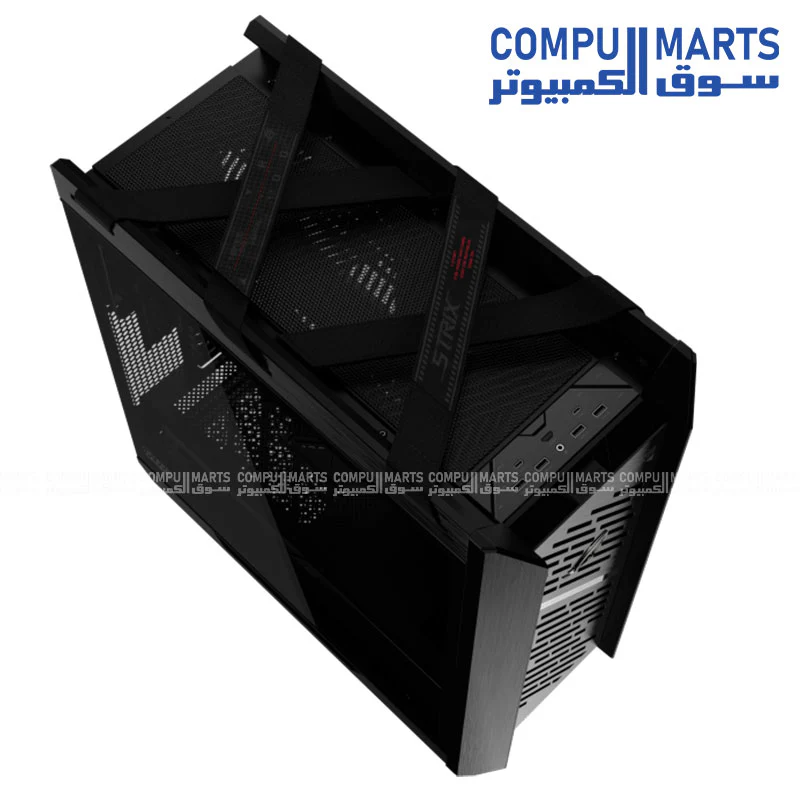 ASUS ROG Strix Helios II GX601S Mid-Tower Gaming Case – EATX Support, Tempered Glass, Pre-Installed 4 Fans, ARGB Lighting - Image 4