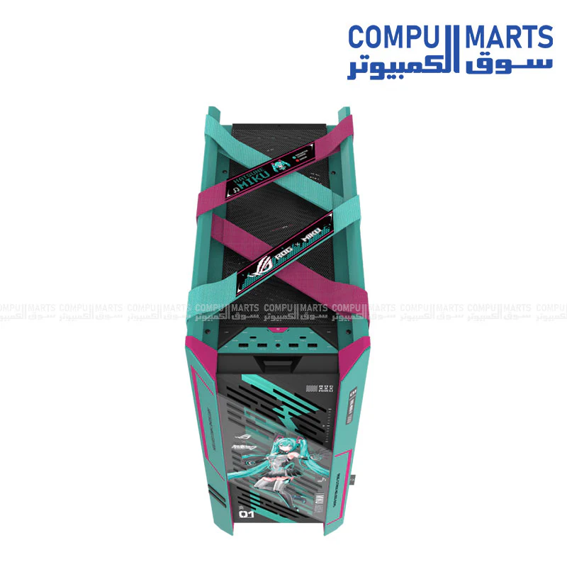 ASUS ROG Strix Helios II GX601S Mid-Tower Gaming Case – EATX Support, Tempered Glass, Pre-Installed 4 Fans, ARGB Lighting - Image 6
