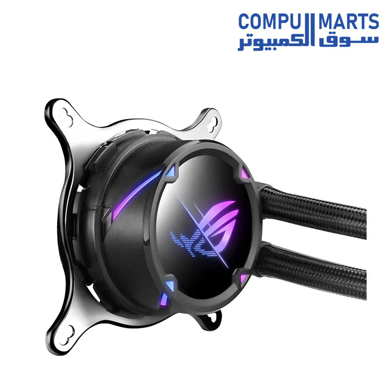 ASUS ROG STRIX LC II 240 ARGB CPU Liquid Cooler – AIO 240mm Radiator – Intel & AMD Support - Image 3