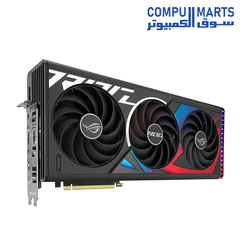 ASUS ROG Strix NVIDIA GeForce RTX 4070 Ti 12GB GDDR6X OC Edition Gaming Graphics Card - Image 2