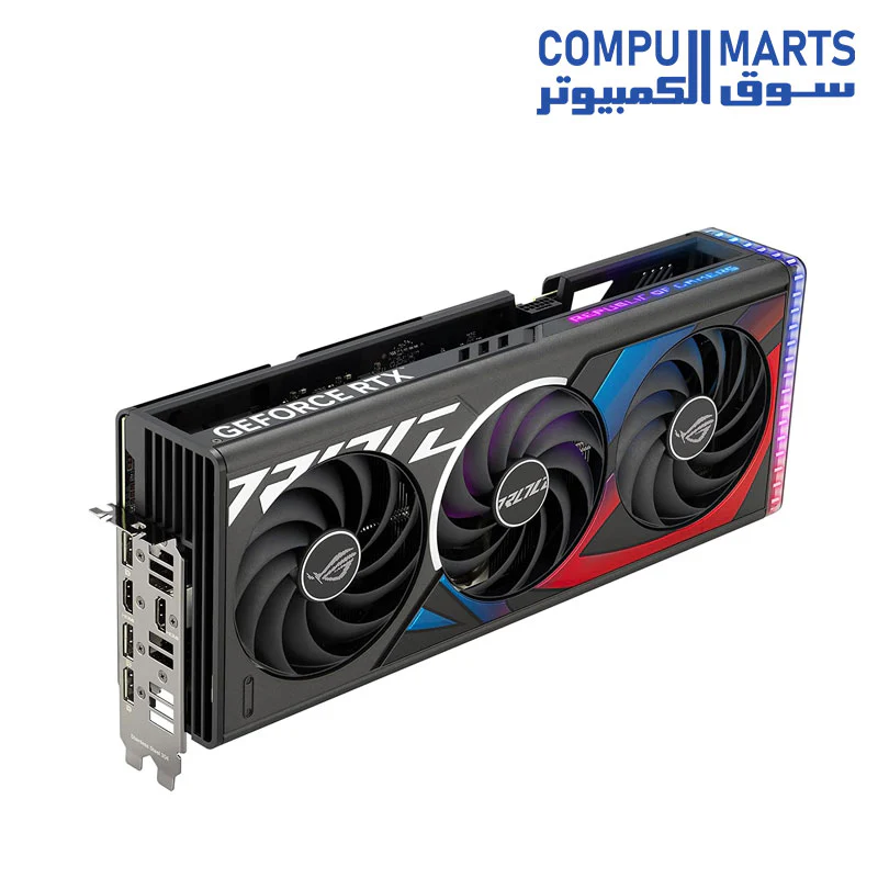 ASUS ROG Strix NVIDIA GeForce RTX 4070 Ti 12GB GDDR6X OC Edition Gaming Graphics Card - Image 3