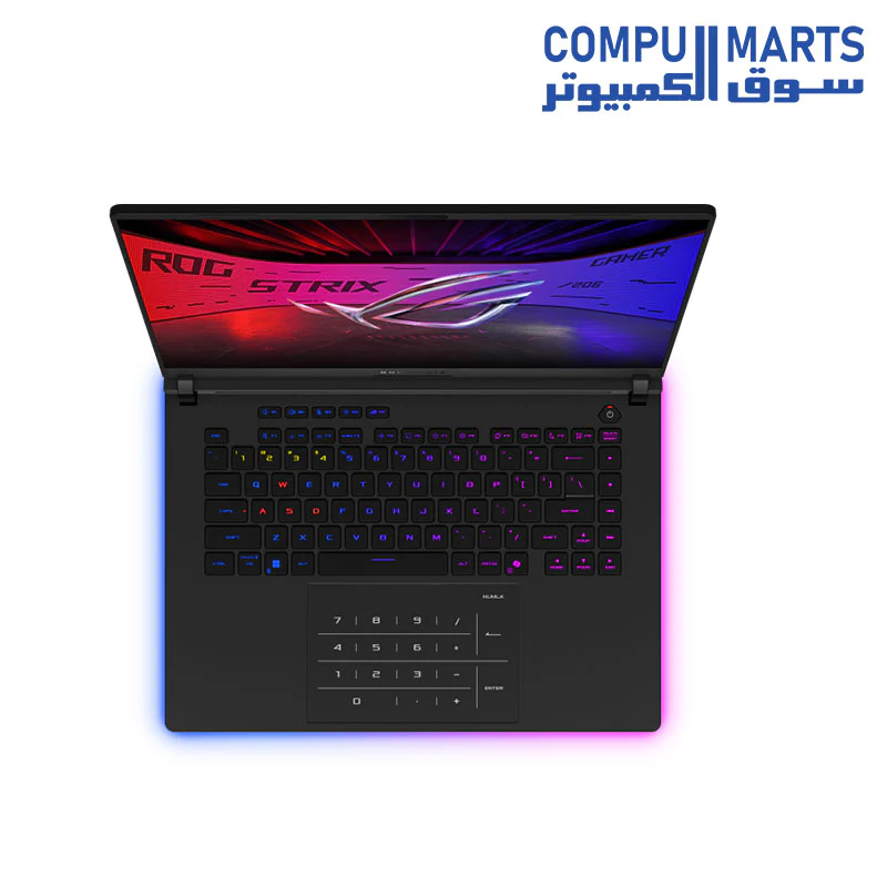 ASUS ROG Strix SCAR 16 (2025) - G635LR-AI321W - Intel Core Ultra 9 Processor 275HX - RTX 5070 TI - 32GB RAM - 1TB SSD -WIN 11 - Image 4