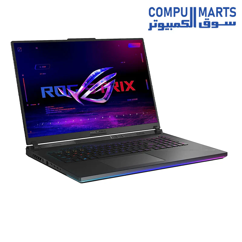 ROG Strix SCAR 18 - G834JY-N6033W - i9-13980HX - DDR5 32GB - RTX™ 4090 16GB GDDR6 -  2TB M.2 NVMe -Win11 -ROG backpack, ROG Gladius III Mouse P514, Marketing Giveaway (1 Customizable Armor Cap) - Image 4