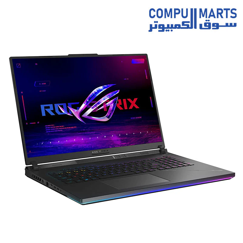 ASUS ROG Strix Scar 18 G834JY-XS97 Intel Core i9 13980HX 24 core, NVIDIA RTX 4090 16GB GDDR6, 32GB DDR5 4800MHz, 2TB PCIe SSD NVMe M.2, 18” Nebula Display, 16:10 QHD 240Hz 3ms, Wi-Fi 6E, Windows 11 Pro - Image 4