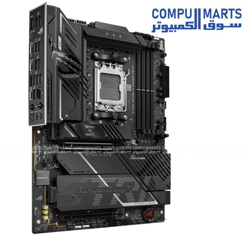 ASUS ROG STRIX X870E-H GAMING WIFI7 Motherboard – ATX, AMD AM5, DDR5, PCIe 5.0, USB4, Wi-Fi 7, Aura Sync RGB - Image 2