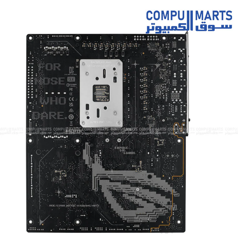 ASUS ROG STRIX X870E-H GAMING WIFI7 Motherboard – ATX, AMD AM5, DDR5, PCIe 5.0, USB4, Wi-Fi 7, Aura Sync RGB - Image 3