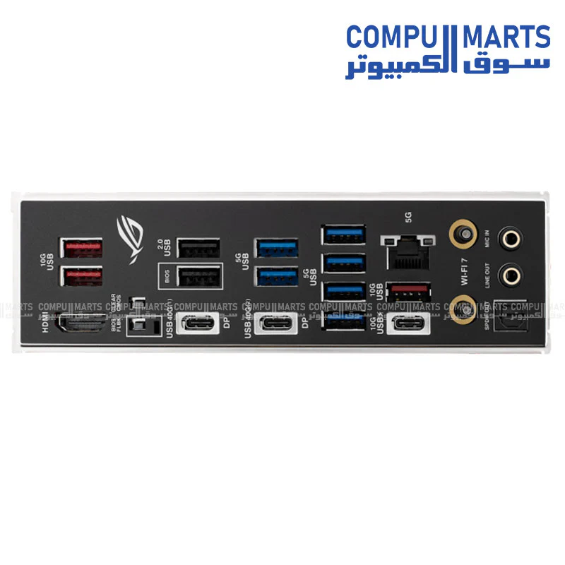 ASUS ROG STRIX X870E-H GAMING WIFI7 Motherboard – ATX, AMD AM5, DDR5, PCIe 5.0, USB4, Wi-Fi 7, Aura Sync RGB - Image 4