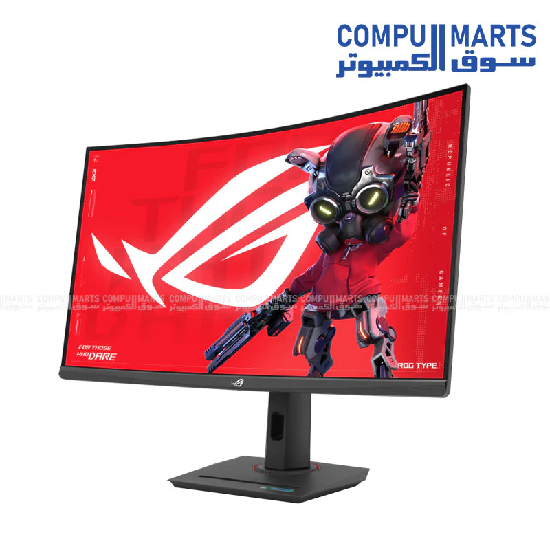 ASUS ROG Strix XG32WCS – 32″ Curved WQHD Fast VA Gaming Monitor (90LM0AC0-B01970) - Image 2