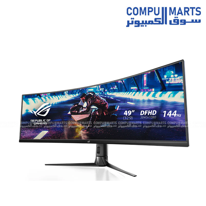 ASUS ROG Strix XG49VQ – 49″ Super Ultra-Wide Curved Gaming Monitor (90LM04H0-B01170) - Image 2