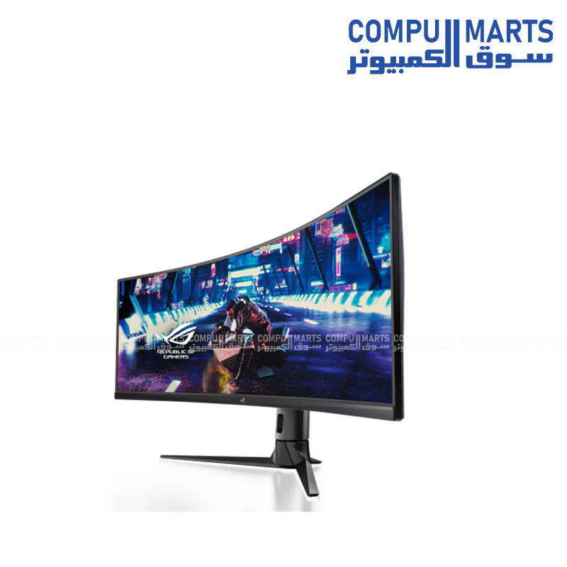 ASUS ROG Strix XG49VQ – 49″ Super Ultra-Wide Curved Gaming Monitor (90LM04H0-B01170) - Image 5