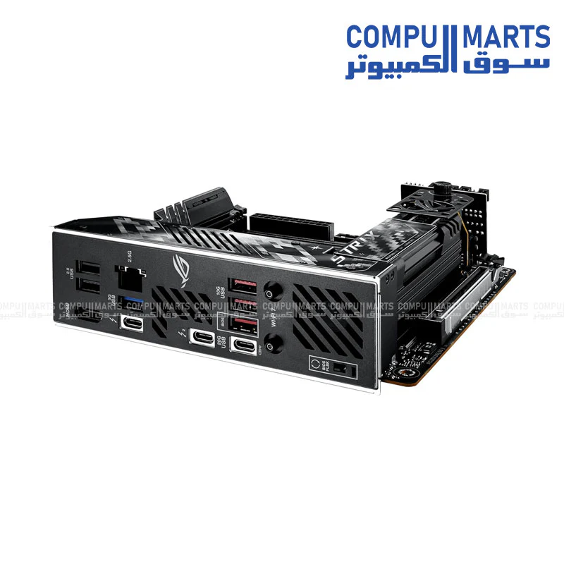 ASUS ROG Strix Z890-I Gaming WiFi Mini-ITX Motherboard – LGA1851, DDR5, PCIe 5.0, Wi-Fi 7, Thunderbolt 4 – Egypt - Image 3