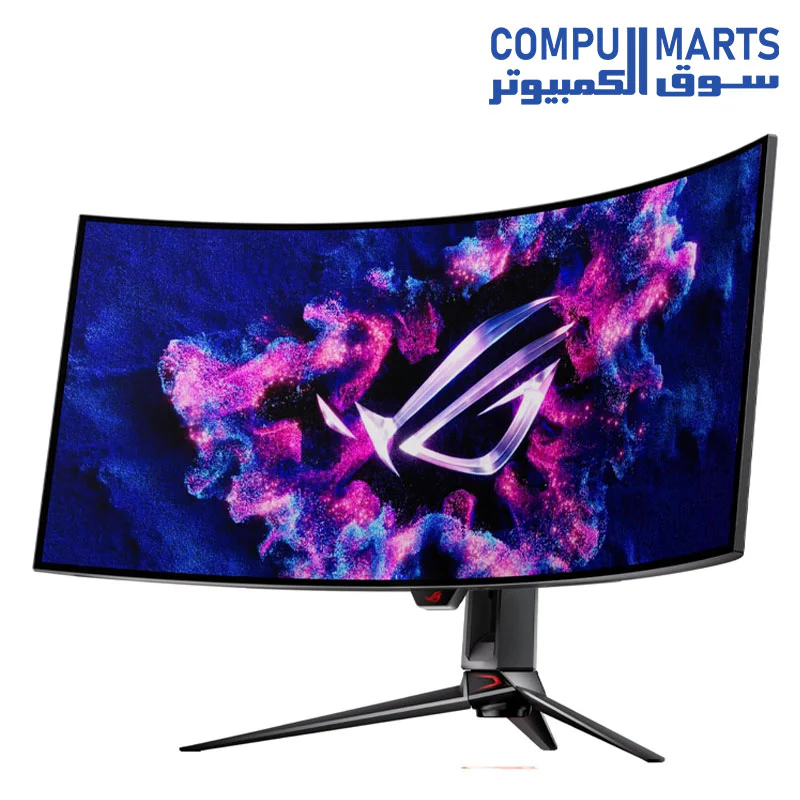 ASUS ROG Swift 39” Ultrawide 800R Curved OLED Gaming Monitor (PG39WCDM) - 21:9 (3440x1440), 240Hz, 0.03ms, G-SYNC Compatible, Custom Heatsink, Smart KVM, 90W USB-C, DisplayWidget - Image 2